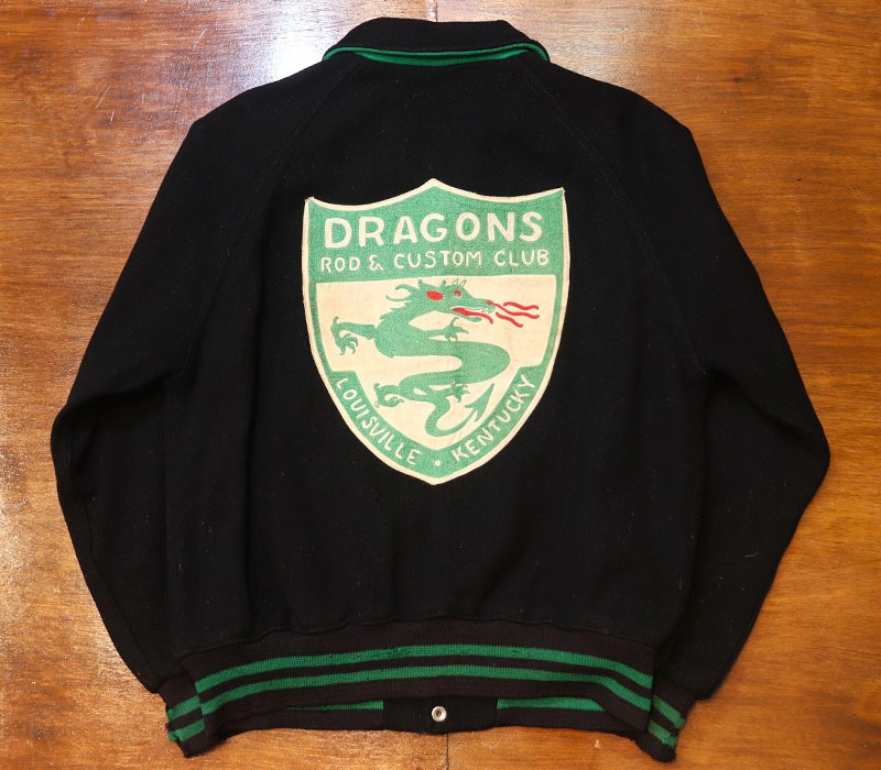 1950s CAR CLUB JACKET , Size L