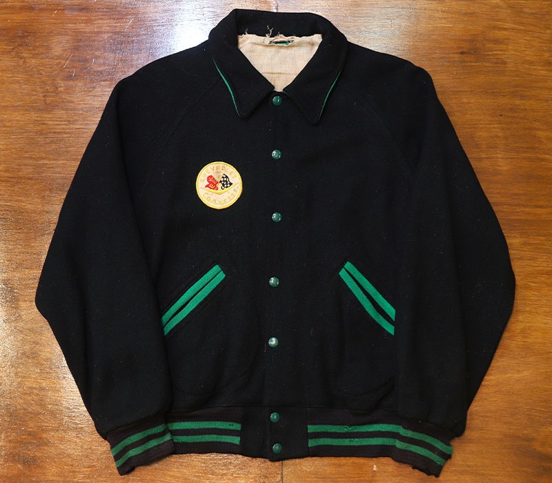 1950s CAR CLUB JACKET , Size L
