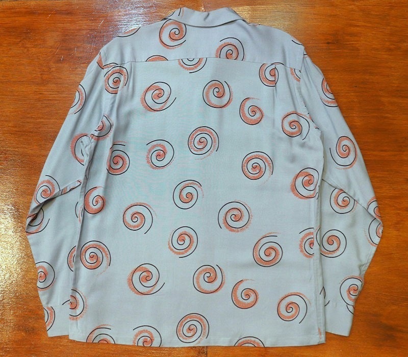 1950s L/S ROCKABILLY SHIRT , Size M