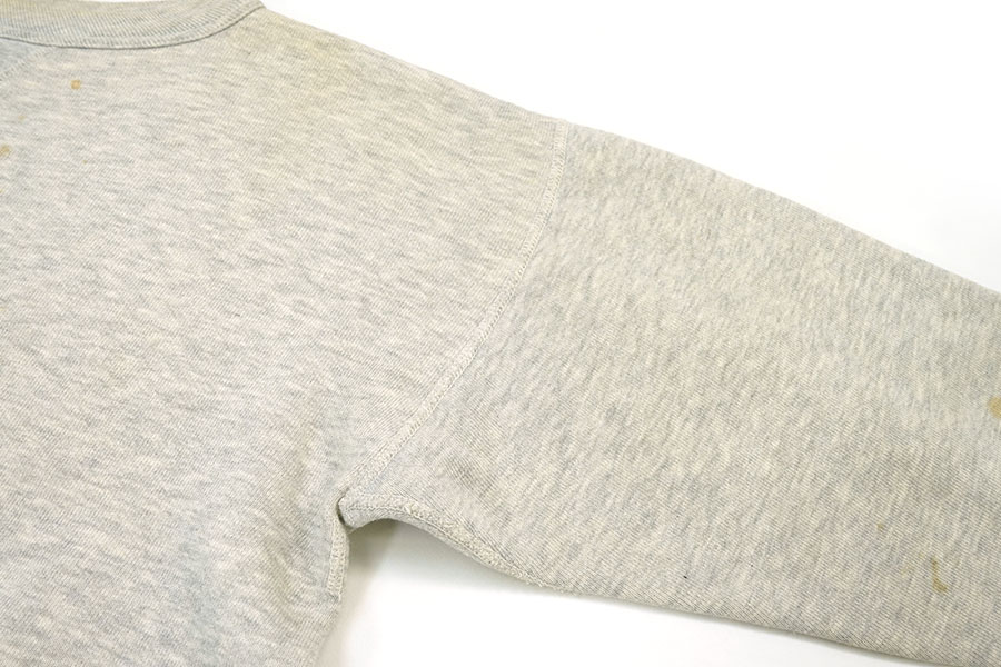 50's ''OCEAN BEACH PARK NEW LONDON CONN'' 前V セットインスリーブスウェット 実寸(L)