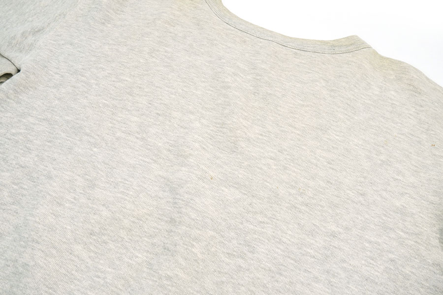 50's ''OCEAN BEACH PARK NEW LONDON CONN'' 前V セットインスリーブスウェット 実寸(L)