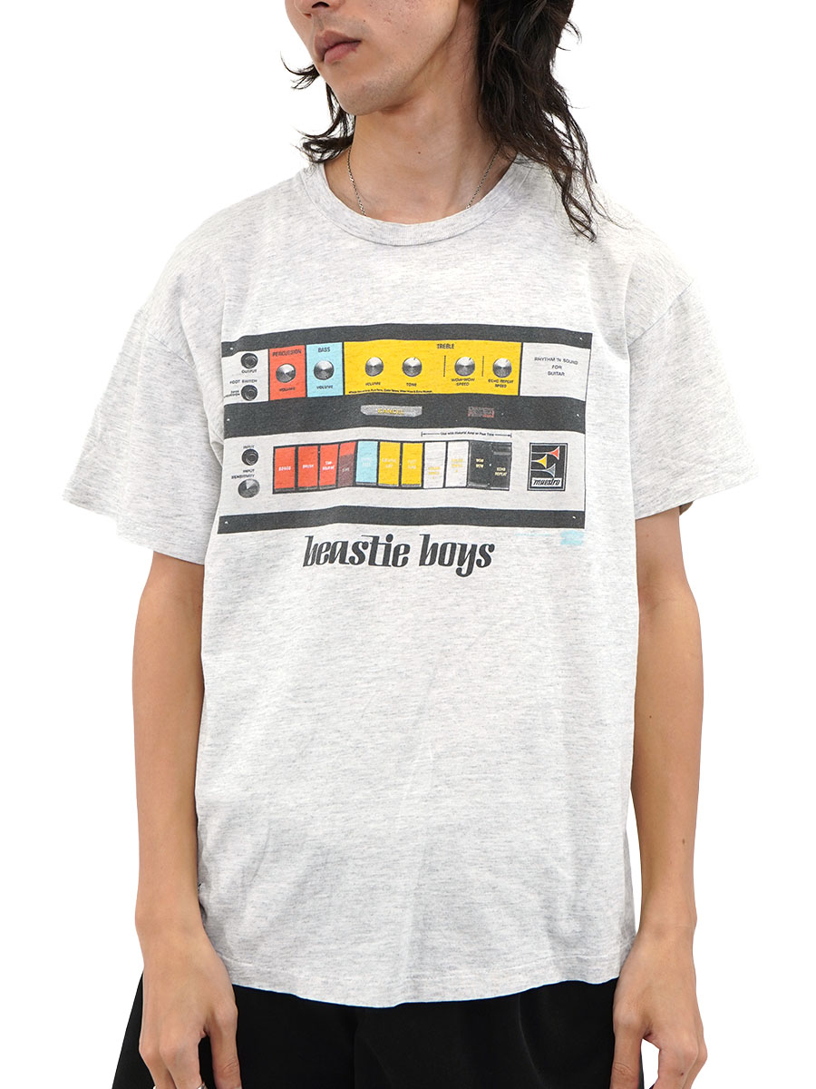 【90’S】BEASTIE BOYS バスケットボールTシャツ グレー 90'S】BEASTIE BOYS バスケットボールTシャツ グレー 90'S】BEASTIE