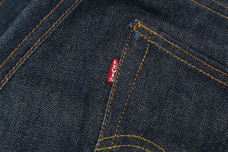 1940'S LEVI'S 501XX ONE SIDE TAB LEATHER PATCH (SIZE.W30 L36) ONE WASH