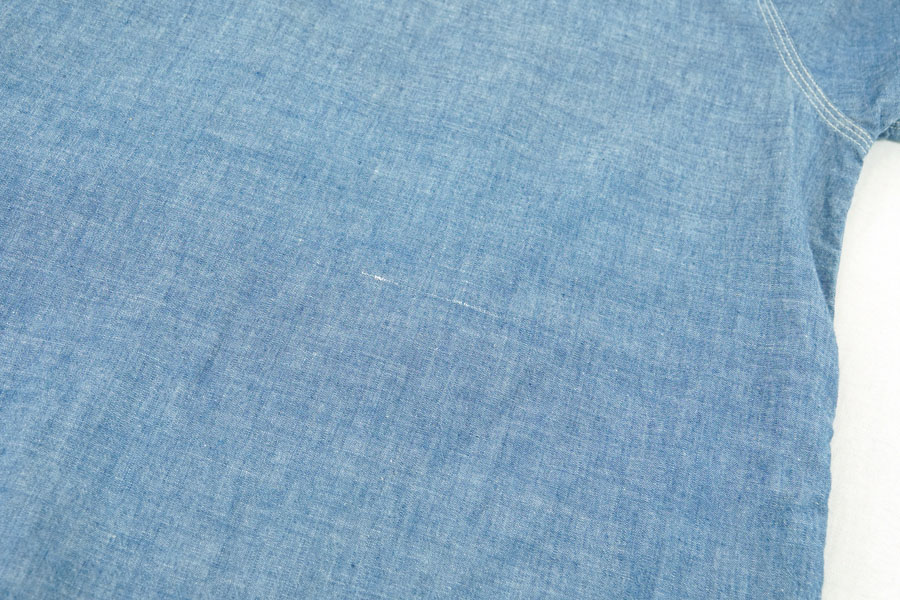 60's BIG YANK マチ付き シャンブレーシャツ 実寸(15位) | すべての