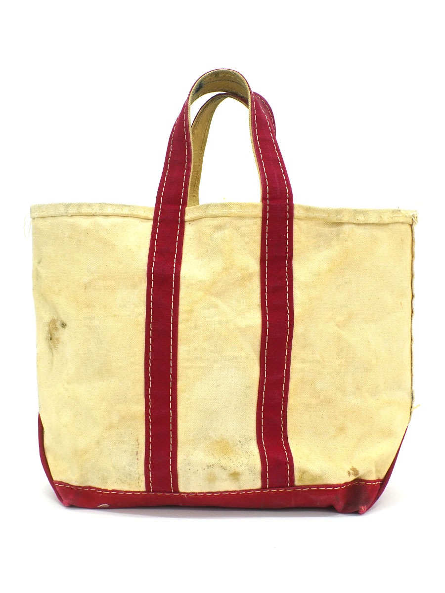 バッグ 80s LLBEAN BOAT AND TOTE 80'S L.L.BEAN BOAT AND TOTE NATURAL/RED | NEW ITEM | | BerBerJin