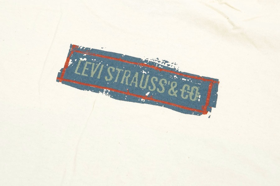 90's Levi's ''FINEST QUALITY GENUINE ORIGINAL'' Tシャツ 表記(XL) USA製 NOS