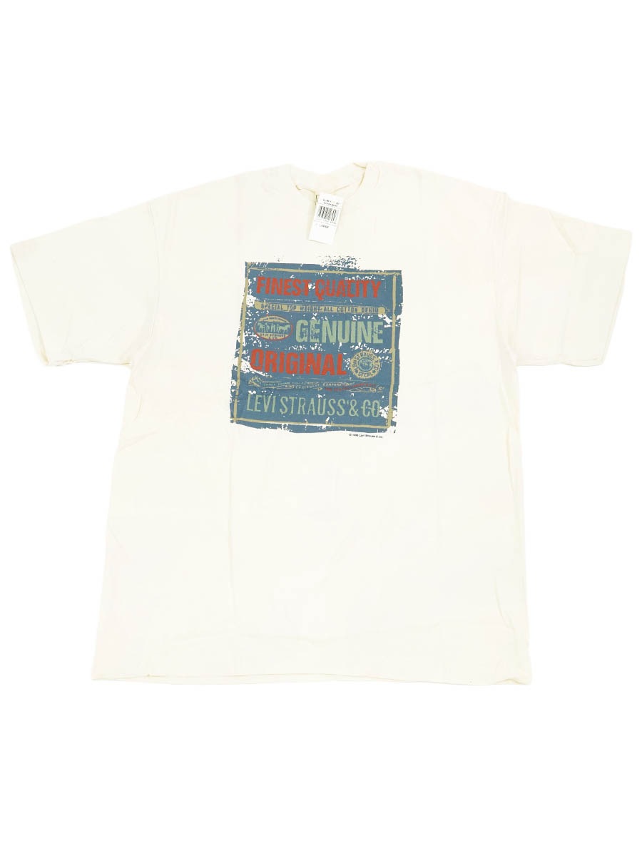 90's Levi's ''FINEST QUALITY GENUINE ORIGINAL'' Tシャツ 表記(XL) USA製 NOS