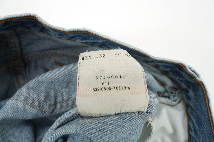 90's Levi's 501 デニムパンツ 良色落ち 表記(34x32) USA製 | すべての