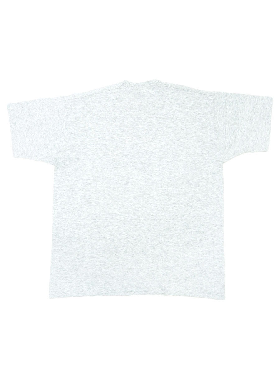 90's FRUIT OF THE LOOM ''Microsoft'' プリントTシャツ 霜降りグレー 表記(XL)