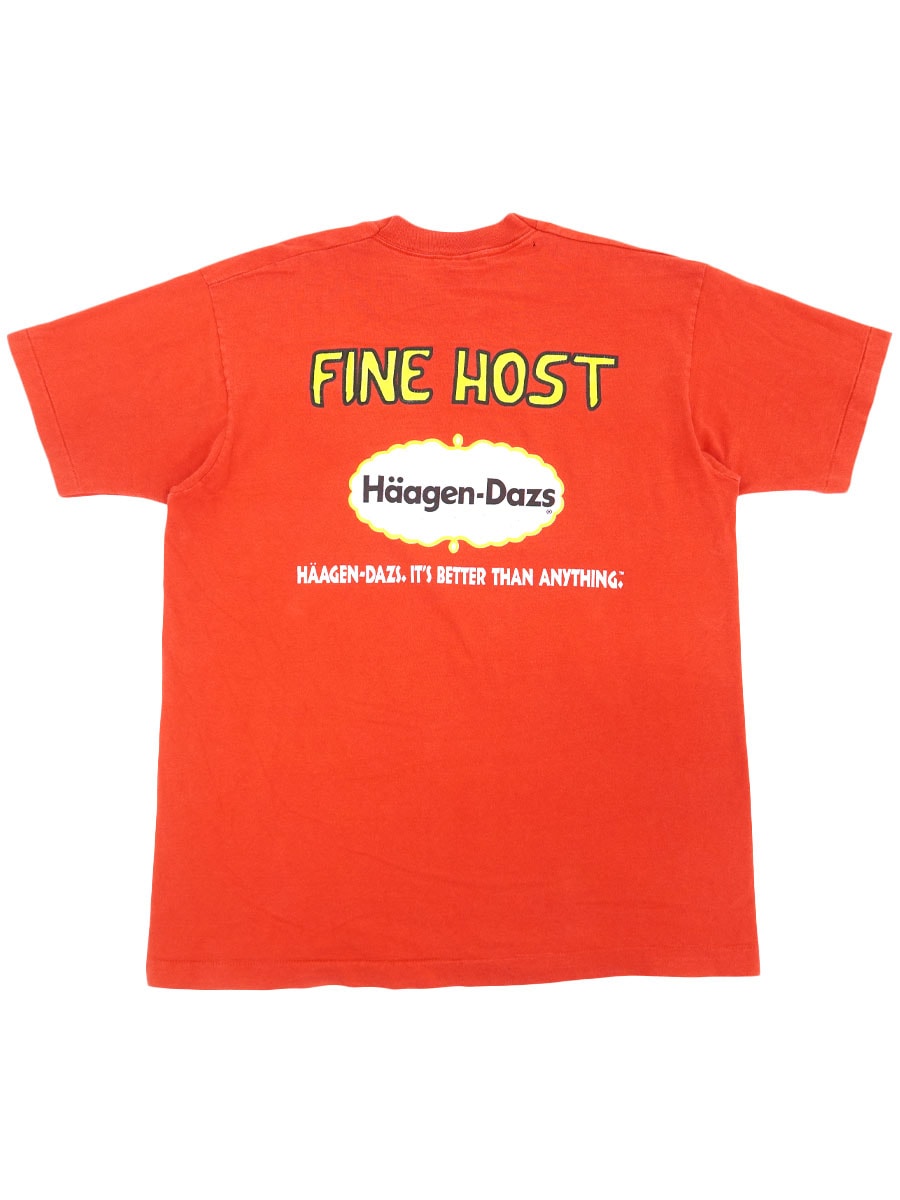 90's FRUIT OF THE LOOM ''FINE HOST/Haagen-Dazs'' ウッドストック
