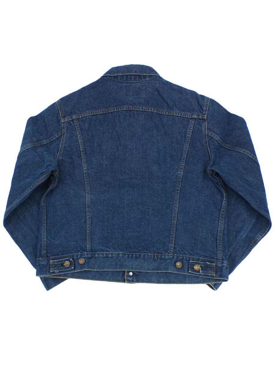 70's Levi's 70505-0217 スモールe デニムジャケット 濃青 表記(44