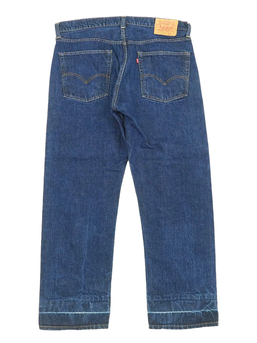 LEVI'S 505 デニム ジーンズ　W33 L34 極美品　赤耳 70's Levi's 505-0217 シングル デニムパンツ 濃青 表記(W38 L29) 赤耳