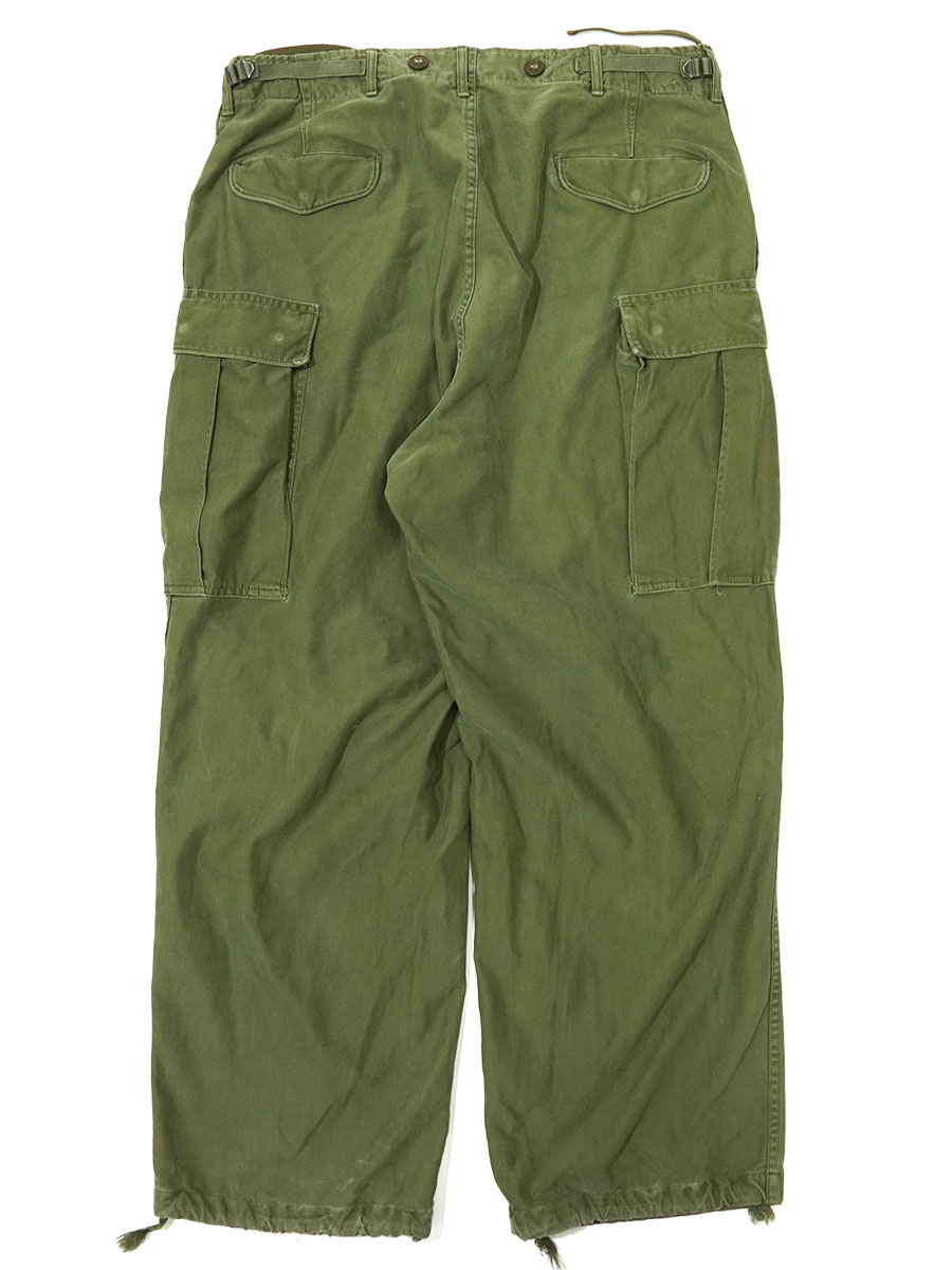 '52 U.S.ARMY M-51 フィールドパンツ 表記(MEDIUM-REGULAR)