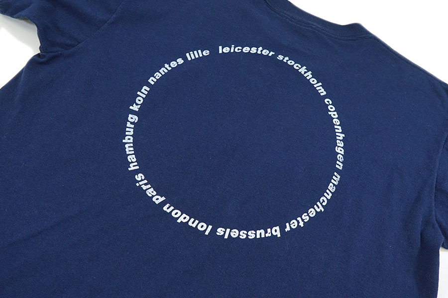 即日発送 Oasis ロゴ Tシャツ ネイビー Lサイズ ROCK OFF 【公式新品】OASIS - GLOBE LOGO NAVY BLUE オアシスT