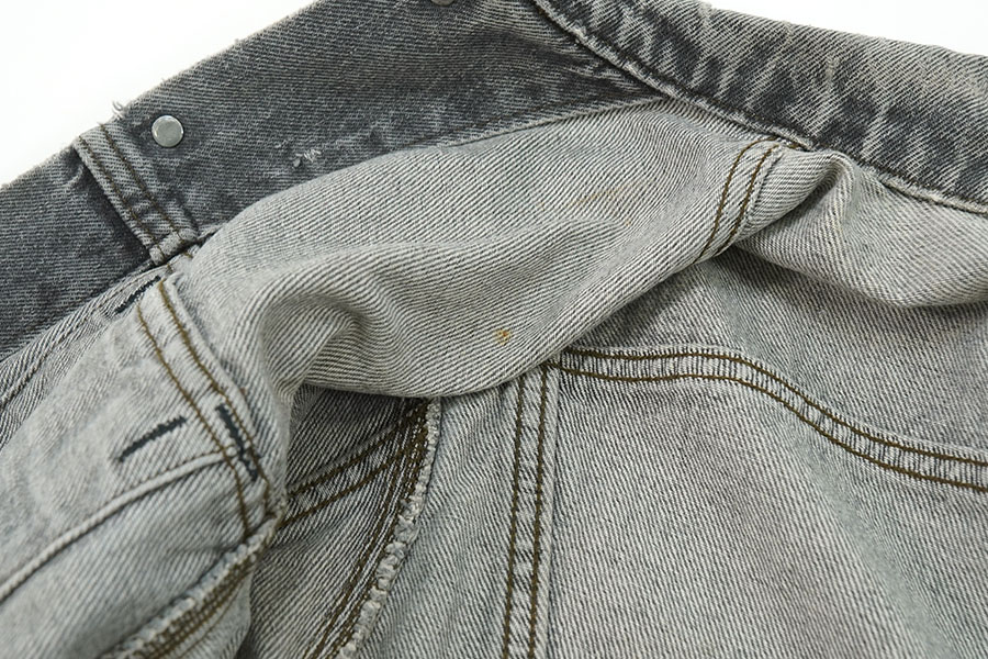 80'S LEVI'S 70506 BLACK DENIM JACKET (SIZE.42R) MADE IN USA