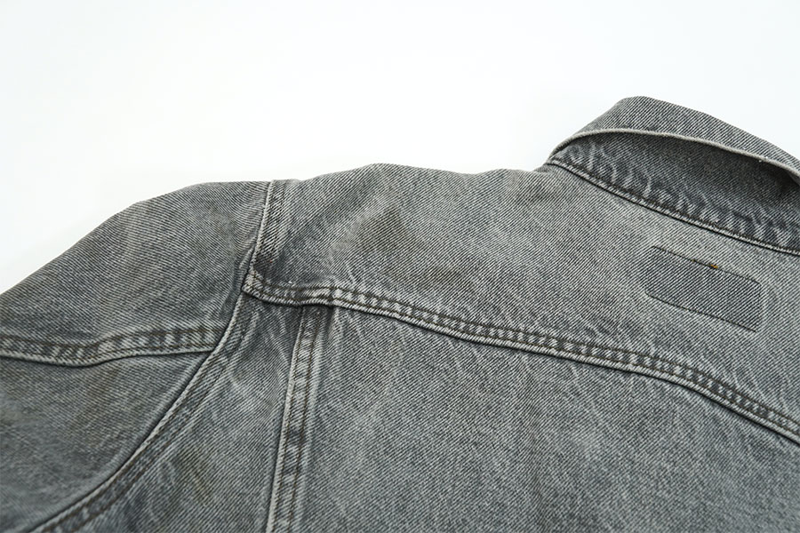 80'S LEVI'S 70506 BLACK DENIM JACKET (SIZE.42R) MADE IN USA