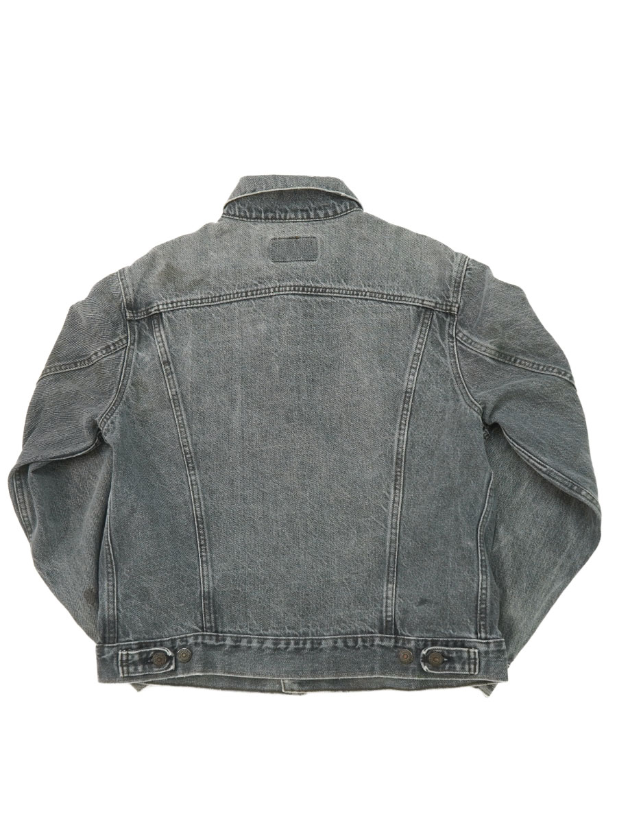 80'S LEVI'S 70506 BLACK DENIM JACKET (SIZE.42R) MADE IN USA