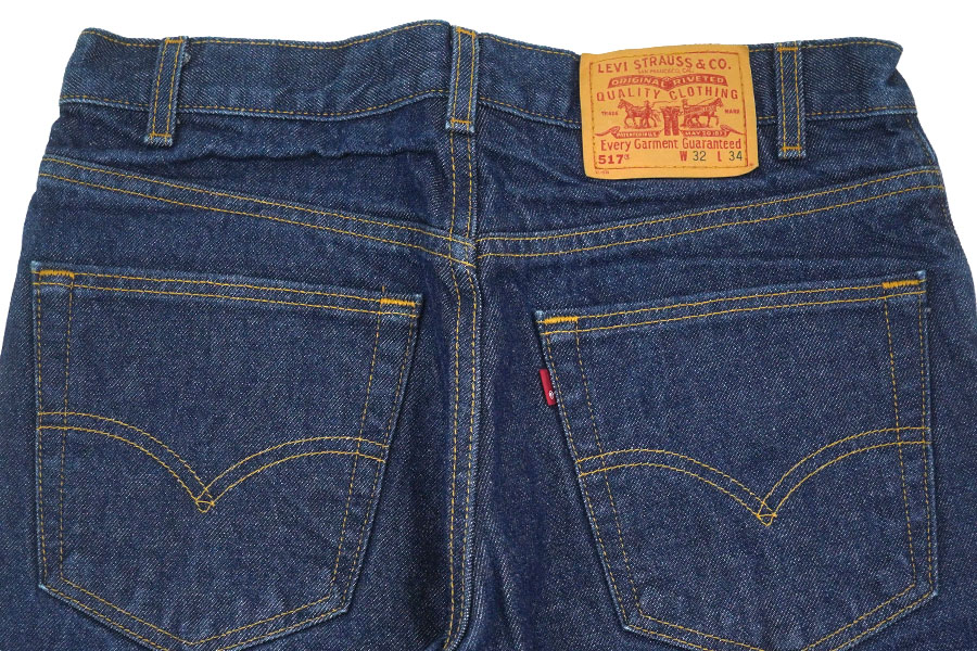 00'S LEVI'S 517 BLUE JEANS (SIZE.W32 L34) MADE IN USA | NEW ITEM