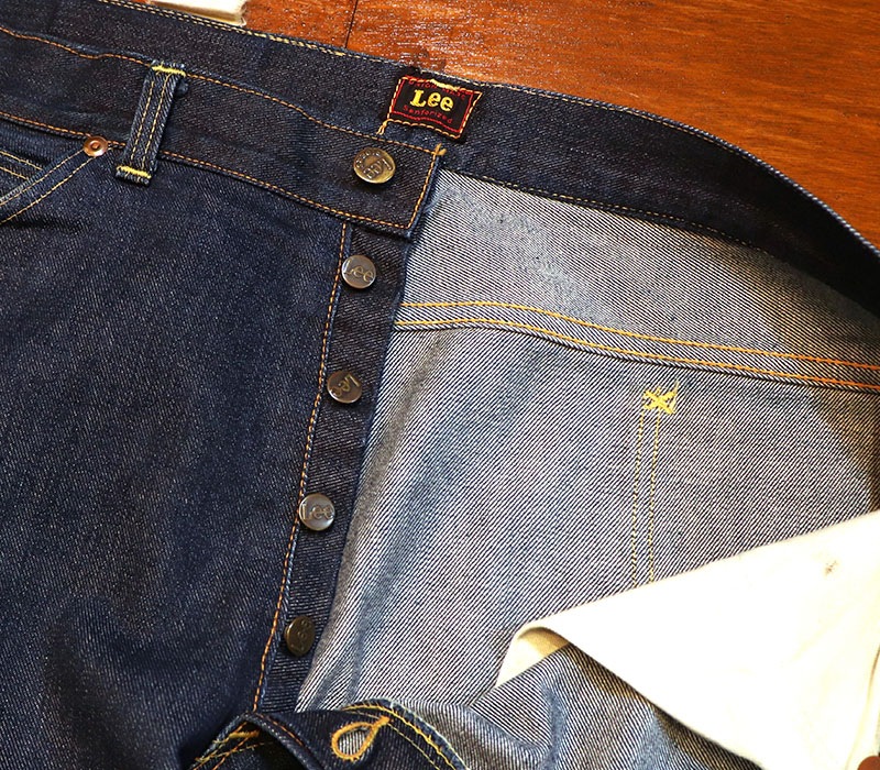 1950s Lee 101B CENTER RED , Size W37 L31