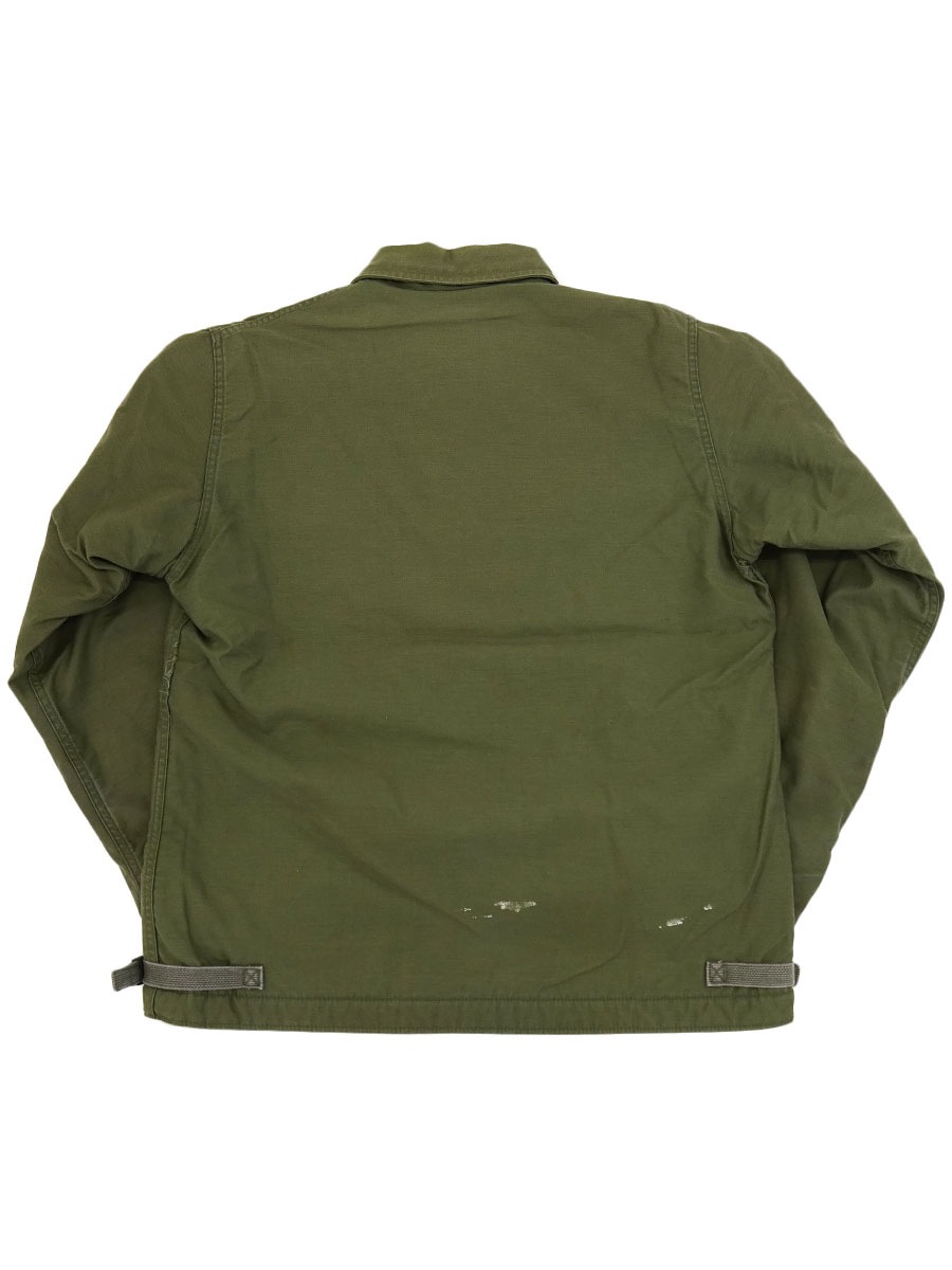 85 U.S.NAVY A-2デッキジャケット 表記(M) | NEW ITEM | | BerBerJin