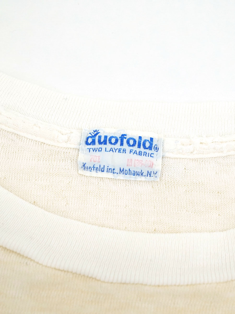 70'S DUOFOLD THERMAL CUTSEW (SIZE.MEDIUM) 