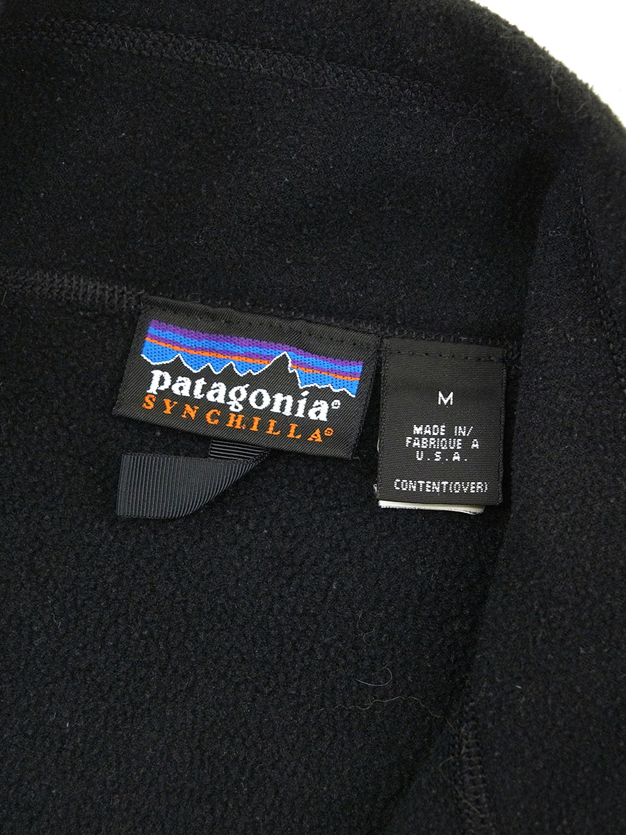 98 パタゴニア エルキャプリーンジャケット ブラック 表記(M) USA製