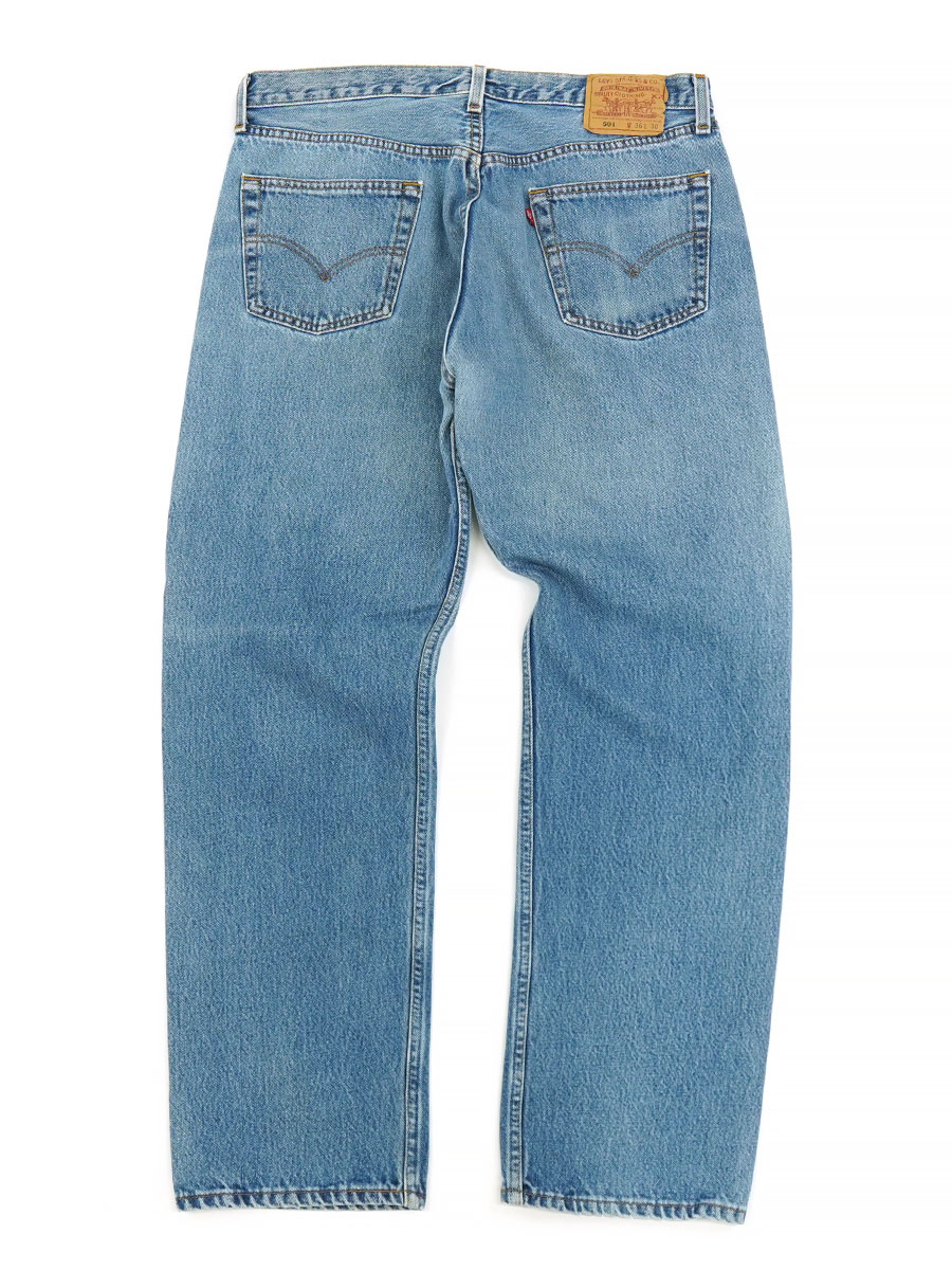 90'S LEVI'S 501 BLUE JEANS (SIZE. W36 L30) MADE IN USA | NEW ITEM