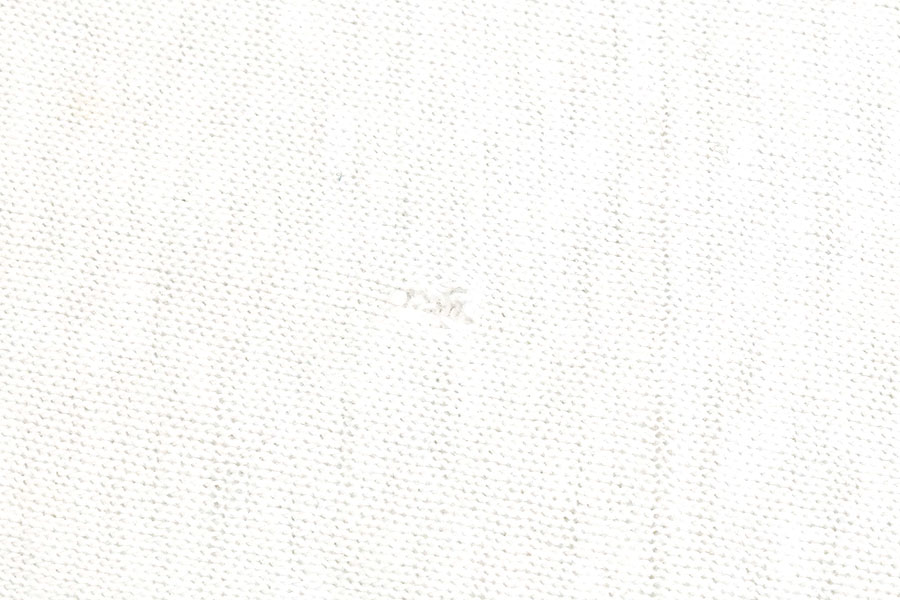 50's～ FELCO athletic wear ''HIGHLANDS SCHOOL A174'' 3段染み込みプリント Tシャツ ホワイト 表記(L)