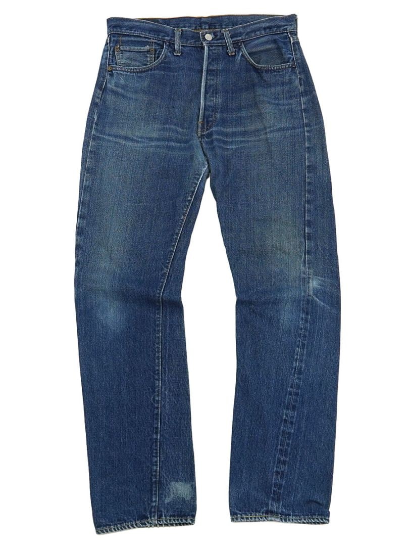 70's LEVI'S 501 66前期 ヒゲ 良雰囲気 デニムパンツ 表記(W35 L30