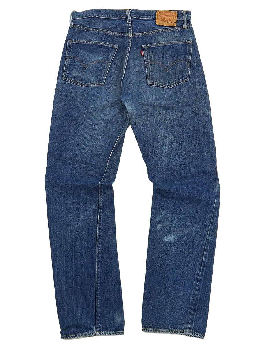 70's LEVI'S 501 66前期 ヒゲ 良雰囲気 デニムパンツ 表記(W35 L30