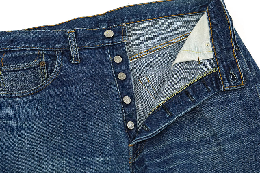 70's LEVI'S 501 66前期 ヒゲ 良雰囲気 デニムパンツ 表記(W35 L30