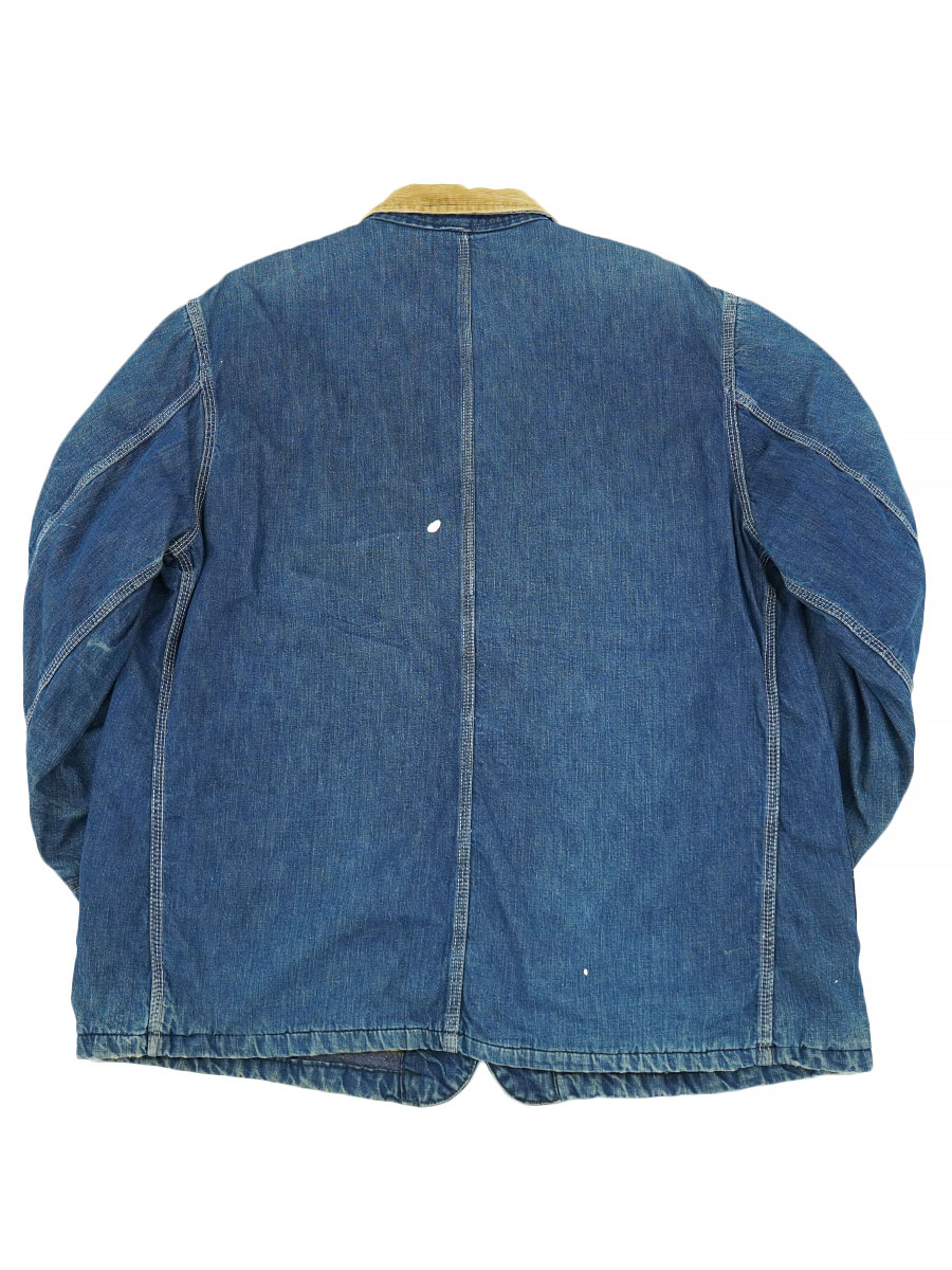 Lee カバーオール裏ブランケット 60's Lee 81-LJ 襟コーズ 裏ブランケットライナー デニムカバーオール