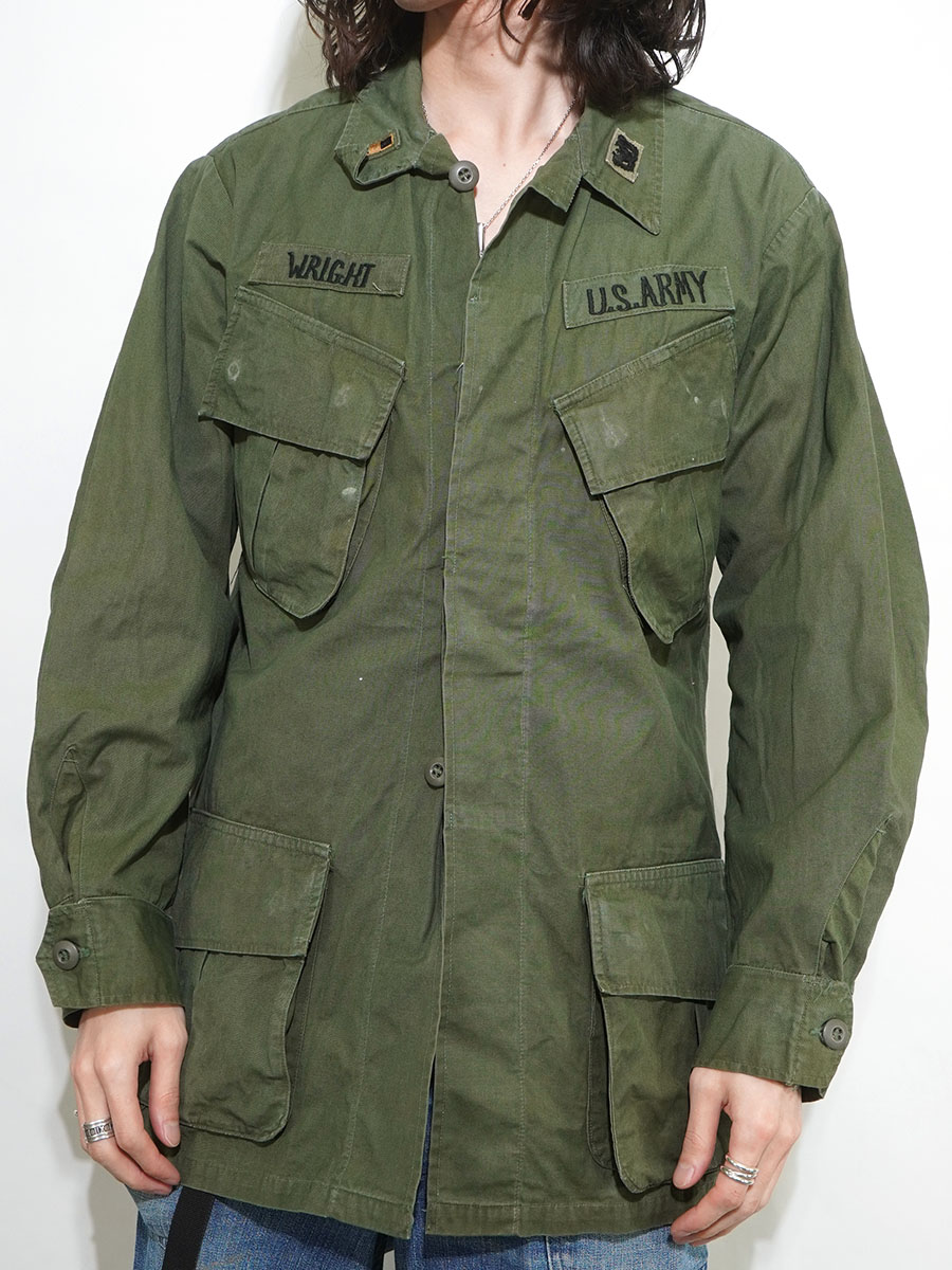 60's U.S.ARMY ファティーグジャケット 3rd 表記(SMALL-REGULAR)