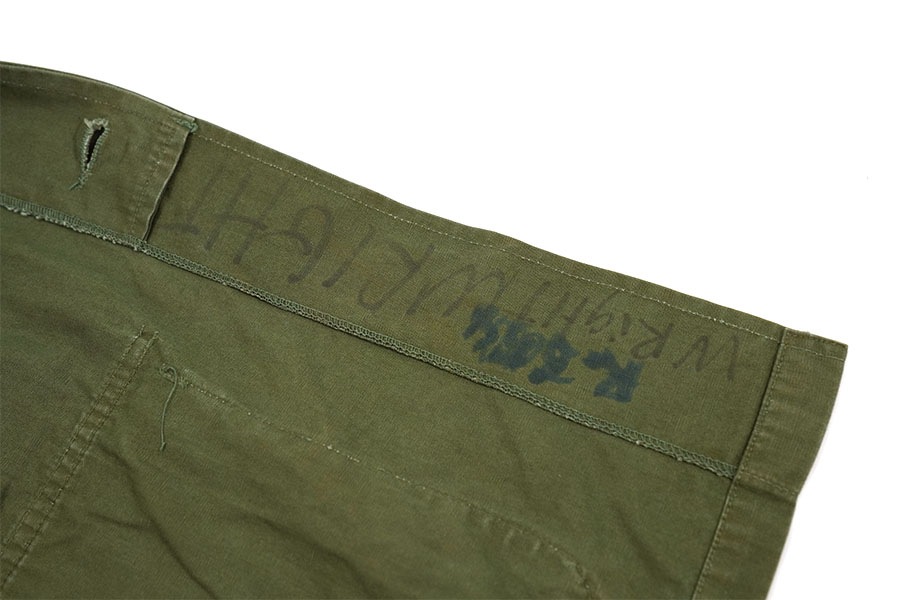 60's U.S.ARMY ファティーグジャケット 3rd 表記(SMALL-REGULAR)