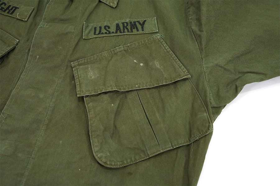 60's U.S.ARMY ファティーグジャケット 3rd 表記(SMALL-REGULAR)