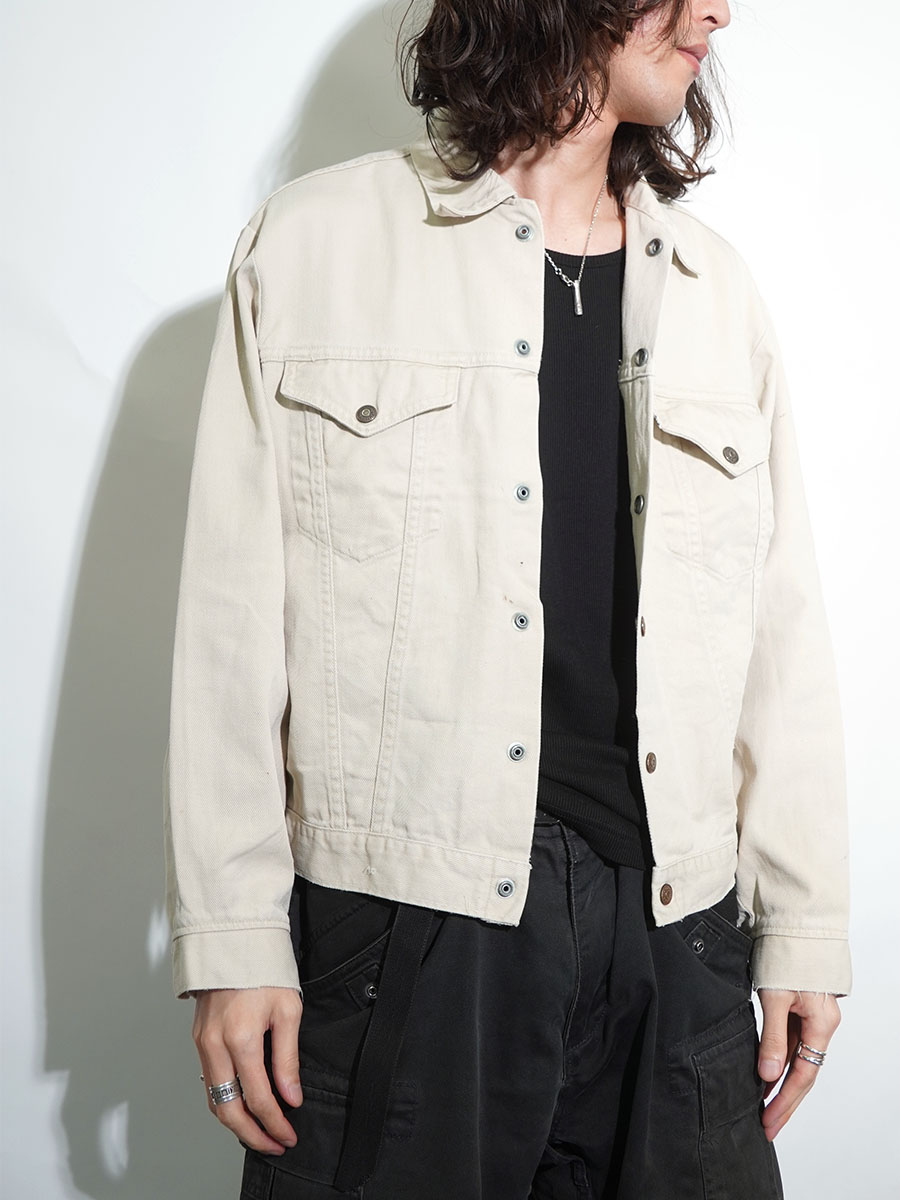 70'S LEVI'S COTTON TWILL JACKET BEIGE (SIZE. 40) | NEW ITEM 70'S LEVI'S COTTON TWILL JACKET BEIGE (SIZE. 40) | NEW ITEM