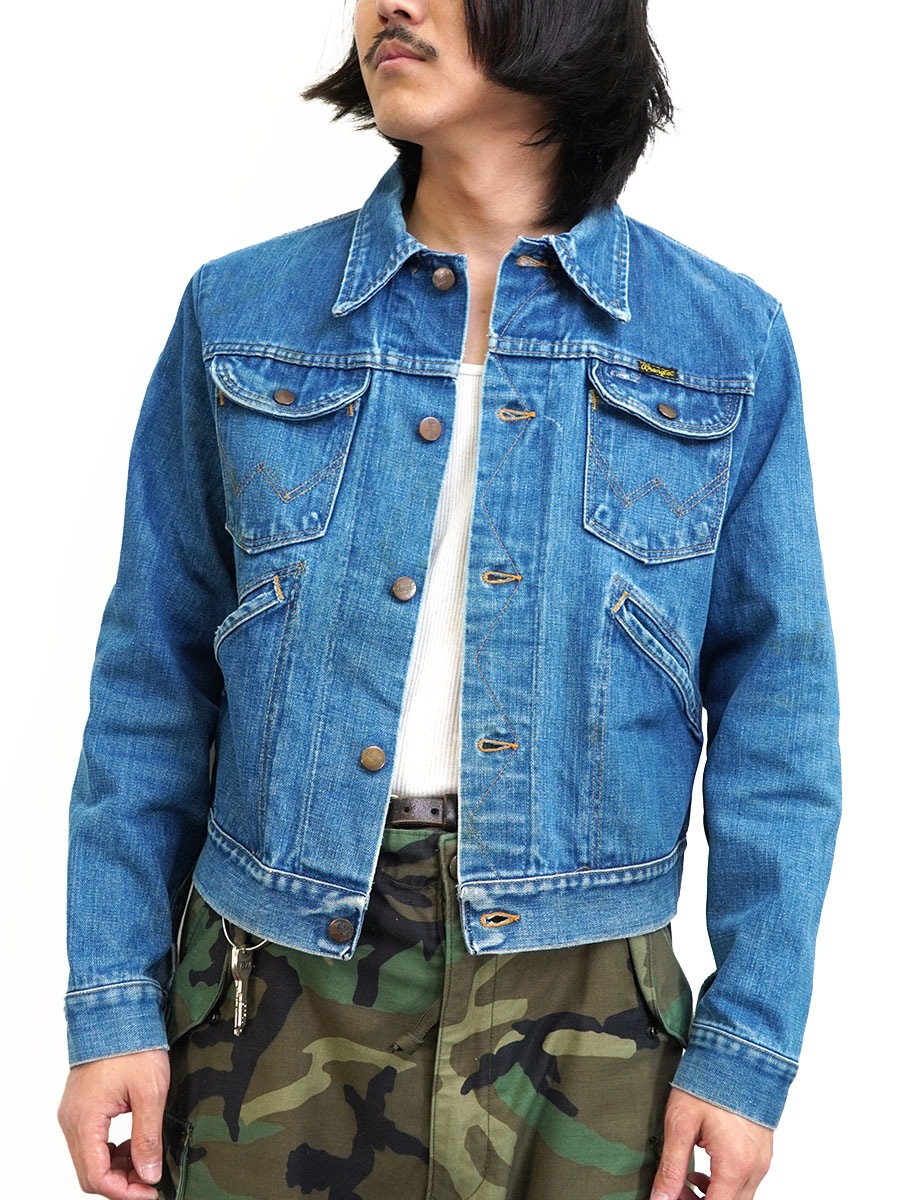 70's Wrangler 126MJ 4ポケット デニムジャケット 良雰囲気 表記(40