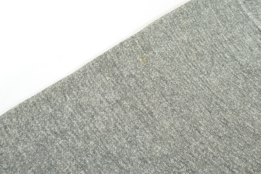 60's セットインスリーブ スウェットパーカ 無地 グレー 実寸(XL位)