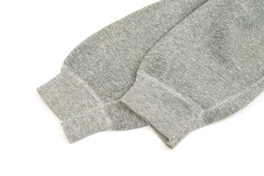 60's セットインスリーブ スウェットパーカ 無地 グレー 実寸(XL位)