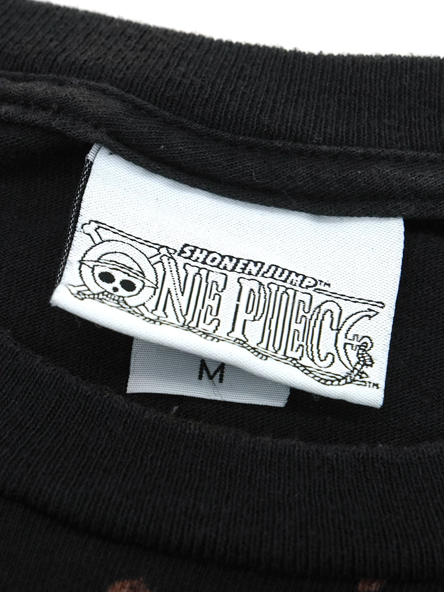 00's ONE PIECE プリントTシャツ ブラック 表記(M) USA製