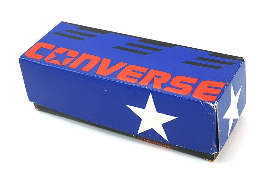 90s CONVERSE USA製スキッドグリップ DEAD STOCK 箱付き 90's コンバース スキッドグリップ スリッポン ホワイト USA製 表記