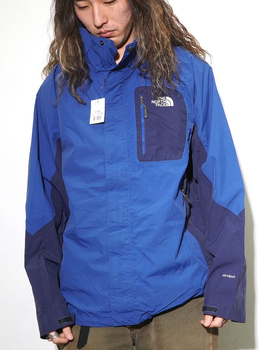 00's THE NORTH FACE ''HYVEST'' ナイロンジャケット ブルーx 00's THE NORTH FACE ''HYVEST'' ナイロンジャケット ブルーx