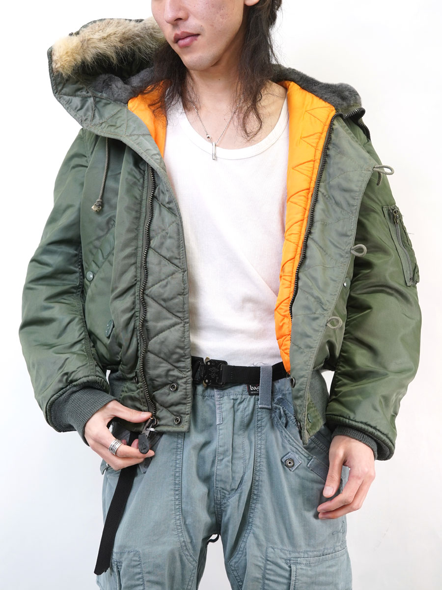 60's USAF MA-1 MIL-J-8279D モディファイ フライトジャケット 表記(S