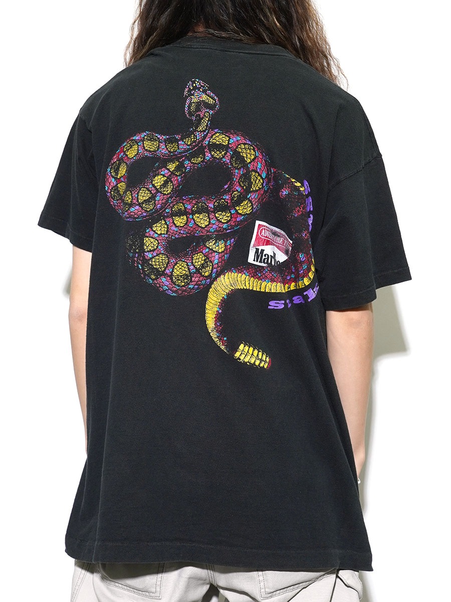 FRUIT OF THE ROOM MARLBORO SNAKE スウェット 90's FRUIT OF THE LOOM ''Marlboro Snake Pass'' 両面プリント
