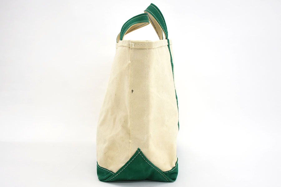 80's L.L.Bean BOAT AND TOTE 生成りxグリーン | すべての商品