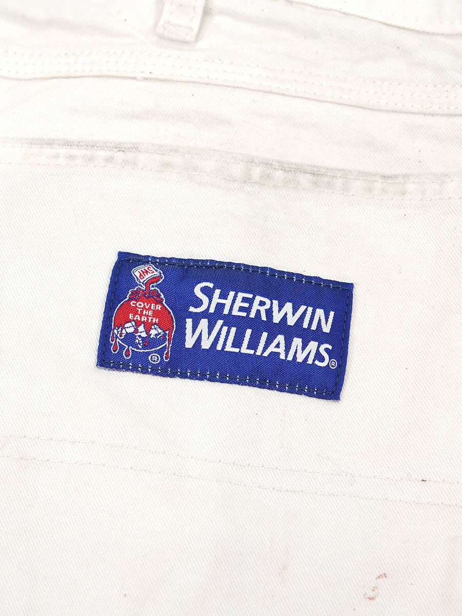 DickiesxSHERWIN WILLIAMS ペインターパンツ ペンキ飛び ホワイト