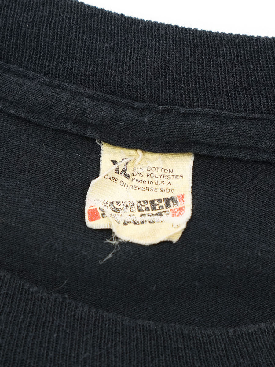 90's SCREEN STARS ''EQUALITY'' スカル プリントTシャツ
