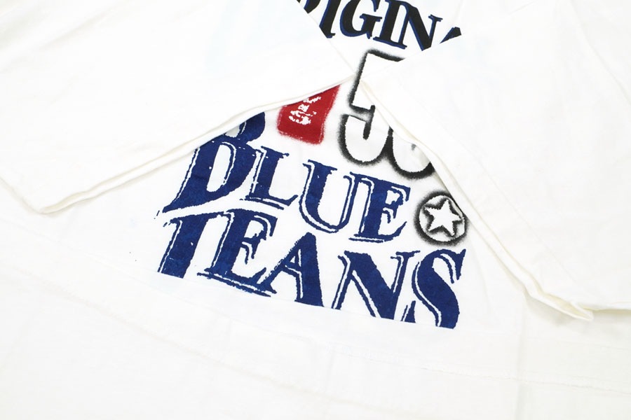 90's Levi's ''ORIGINAL BLUE JEANS'' Tシャツ 表記(L) USA製 NOS