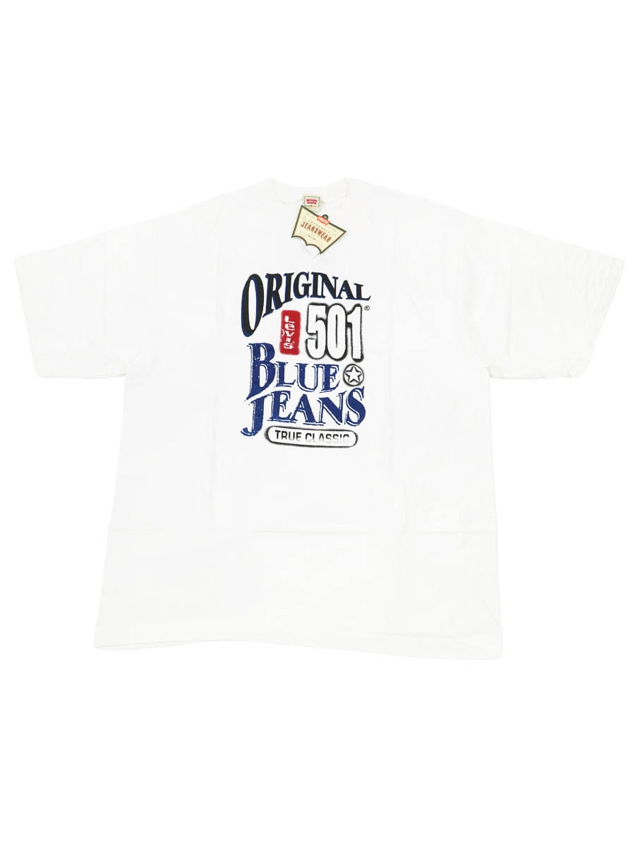 90's Levi's ''ORIGINAL BLUE JEANS'' Tシャツ 表記(L) USA製 NOS