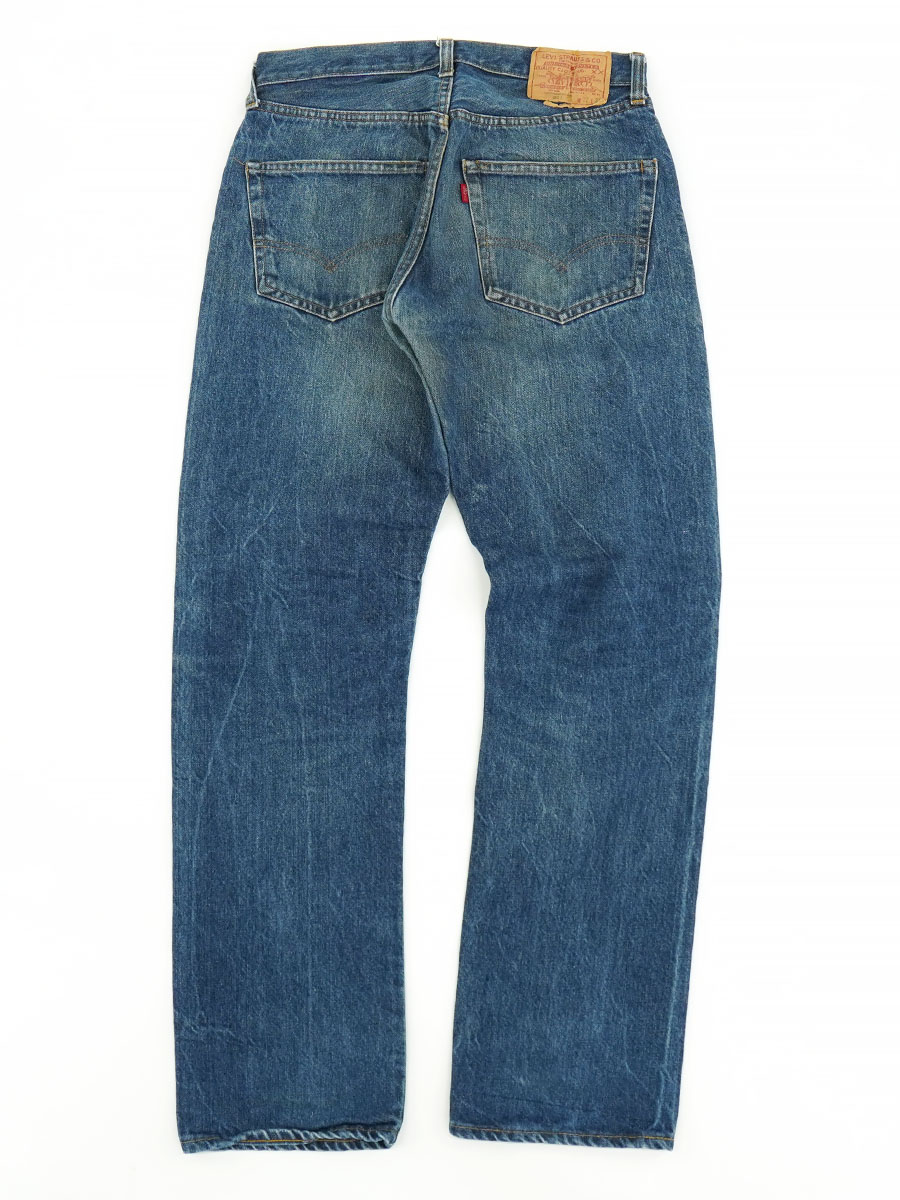 80s Levi's 501 クロスオーバー W32 内股シングル 80's LEVI'S 501 内股シングル クロスオーバー デニムパンツ 表記(W32